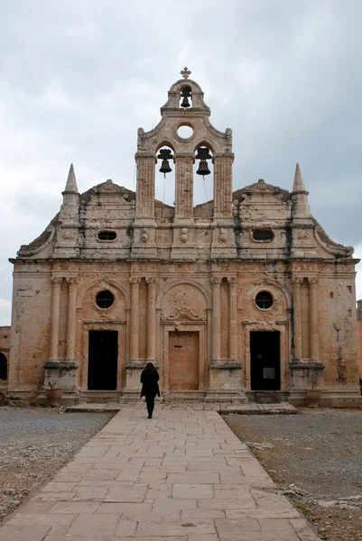 Arkadi orthodox monastery in Rethymnon, Greece — Stock Photo, Image