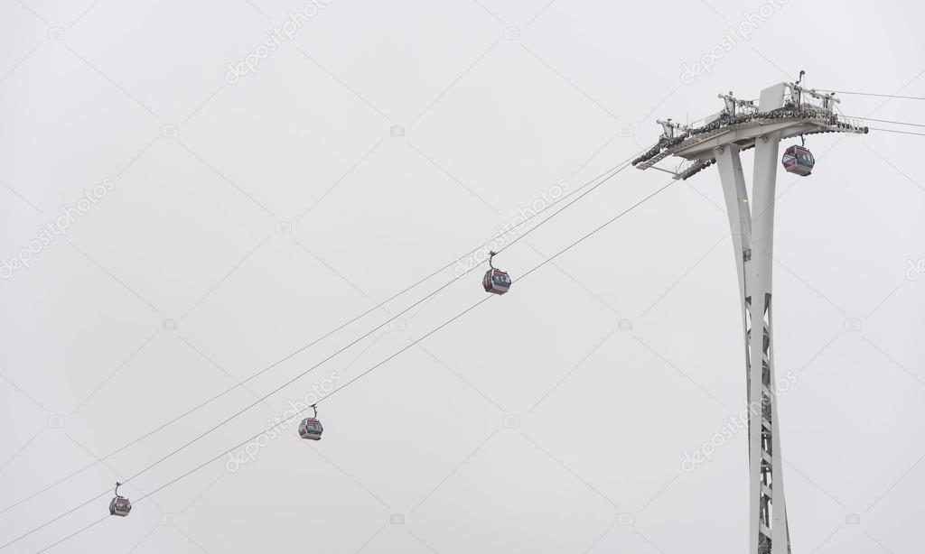 Cablecar in London UK