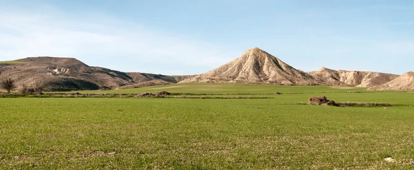 Panorámás, vidéki táj — Stock Fotó