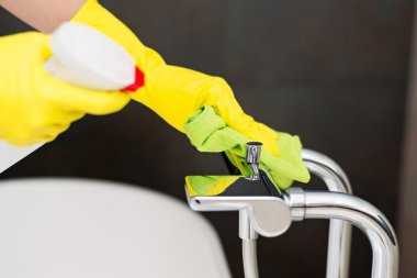 Banyo mikser Temizleme.