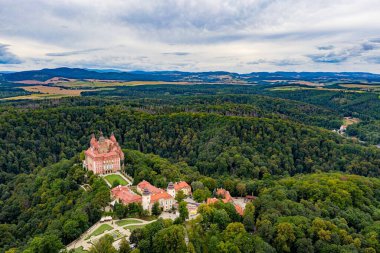 Ksiaz 'da, Walbrzych İHA hava sahasının yanında. Polonya.