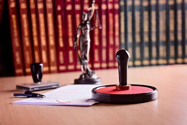 Notary's public working tools. — Stock Photo, Image