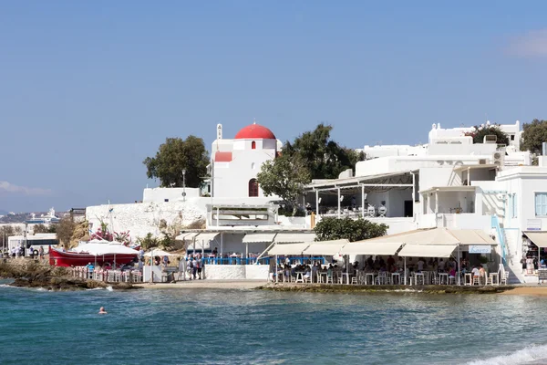 Restaurantes frente al puerto — Foto de Stock