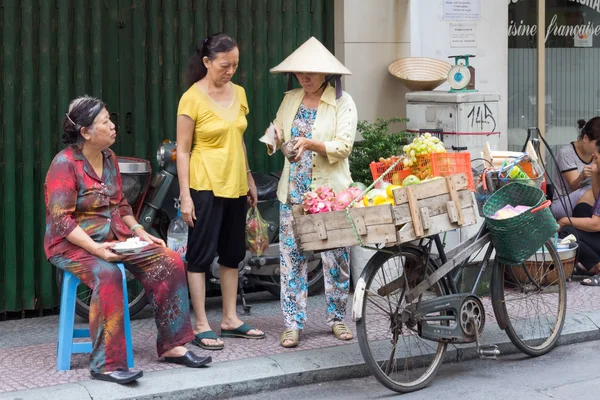 Bicycle vendor — Stock Photo, Image