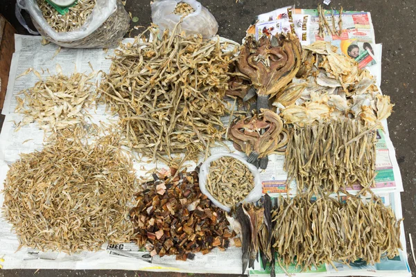 Dried fish for sale — Stock Photo, Image