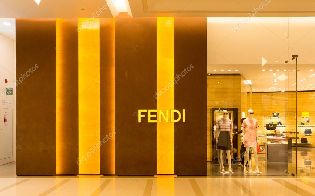 Fendi store in Siam Paragon Mall 