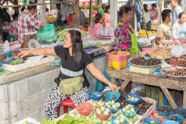 Baharat satıcı Nakhon Si Thammarat