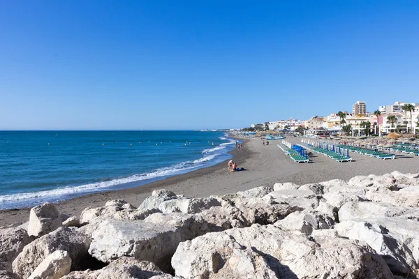 Carihuela beach İspanya