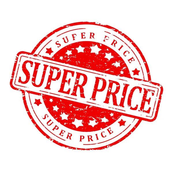 Red Seal - super price — Stock Photo, Image