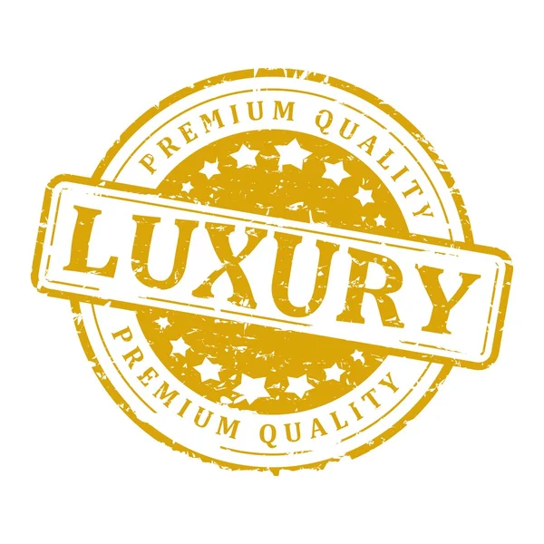 Damaged stamp - luxury premium quality — Stock Photo, Image