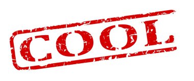 Damaged oval stamp - cool