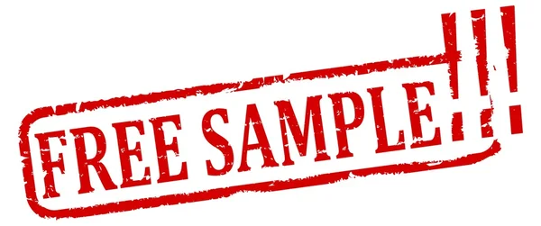 Scratched stamped - free sample — Stock Photo, Image