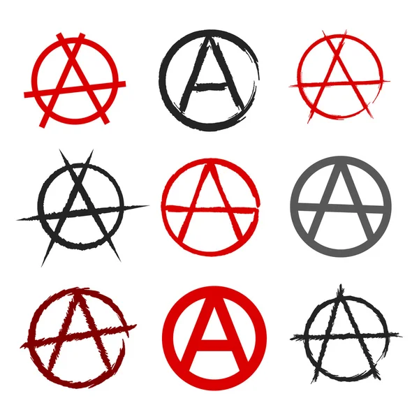 Anarchy symbol — Stock Vector