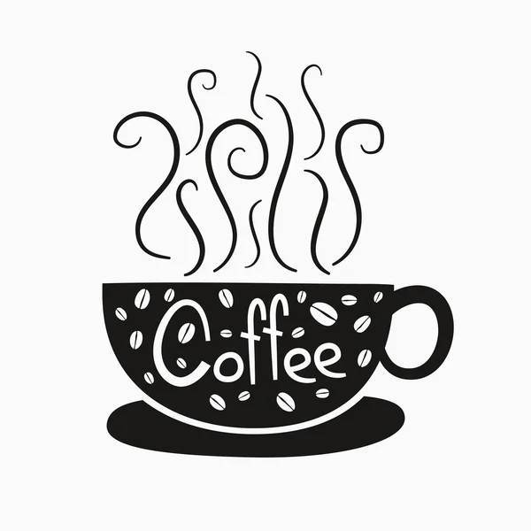 Café caliente — Vector de stock