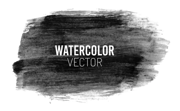 Painted watercolor stain — Stock Vector