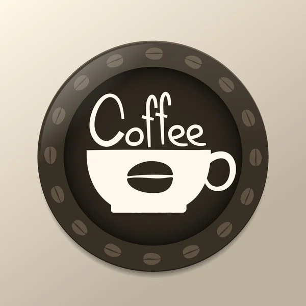 Café caliente — Vector de stock