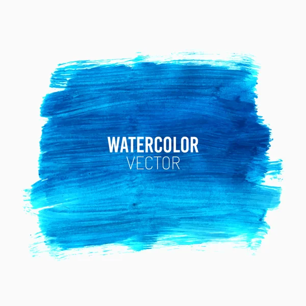 Painted watercolor stain — Stock Vector