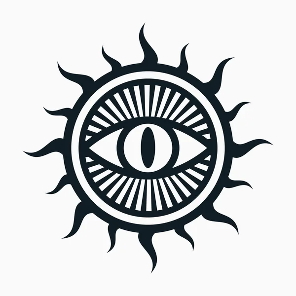 Okkultes Symbol — Stockvektor