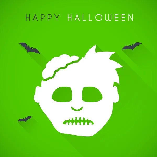 Feliz tarjeta de Halloween — Vector de stock