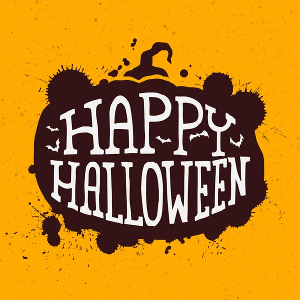 Szczęśliwego Halloween Card — Wektor stockowy