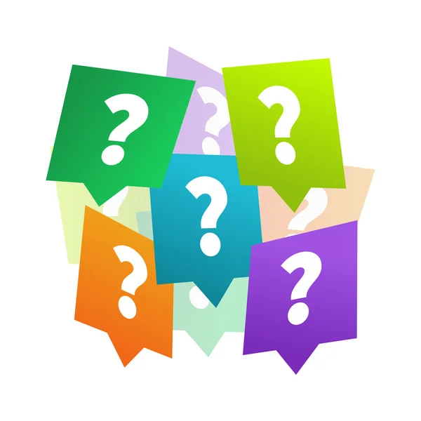 Question and answers — Stock Vector