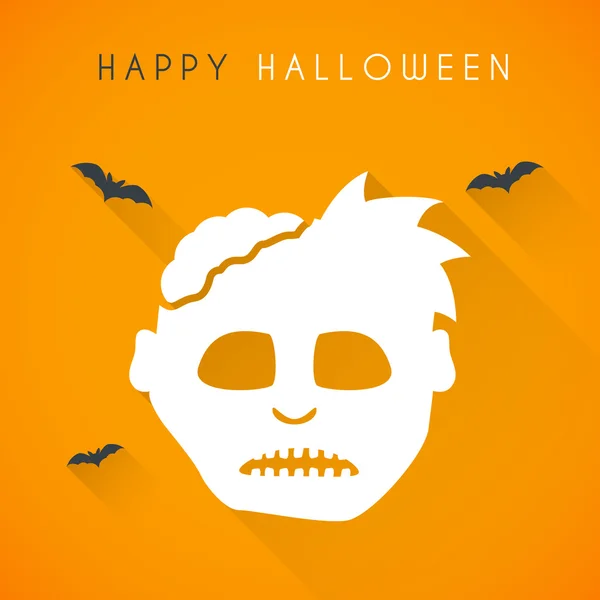 Szczęśliwego Halloween Card — Wektor stockowy