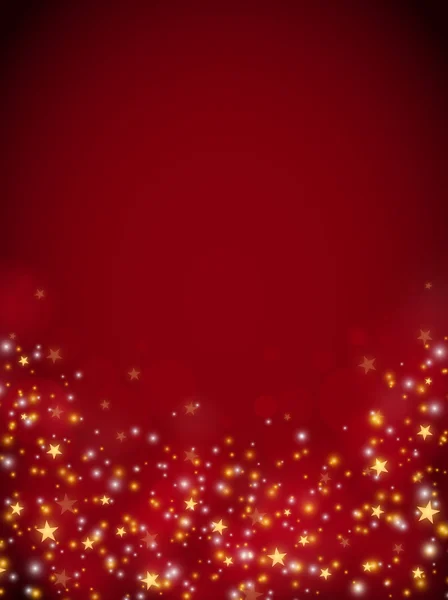 Christmas glittering stars — Stock Vector