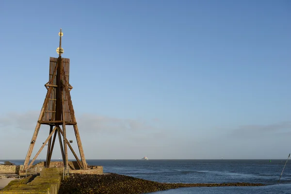 Kugelbarke on german coast — Stock Photo, Image