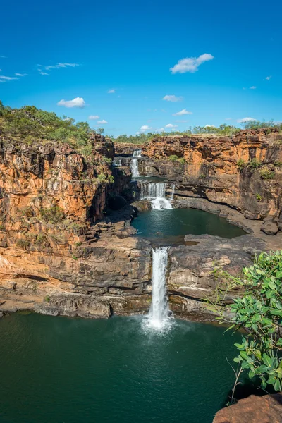 Mitchell Falls, Mitchell rzeki, Kimberley, Australia Zachodnia — Zdjęcie stockowe