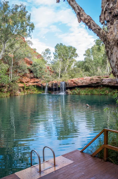 Natur piscina karajini parque nacional — Fotografia de Stock