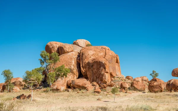 Devils Marbles, terytorium Północne — Zdjęcie stockowe