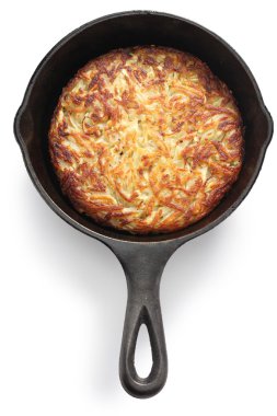 Rosti İsviçre patates tava keki
