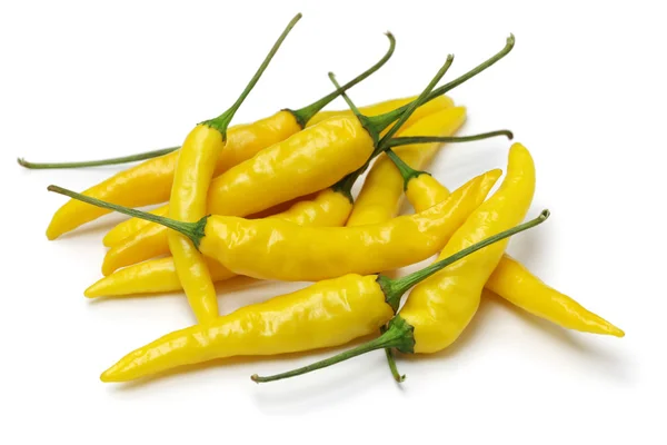 Żółta papryka chili — Zdjęcie stockowe