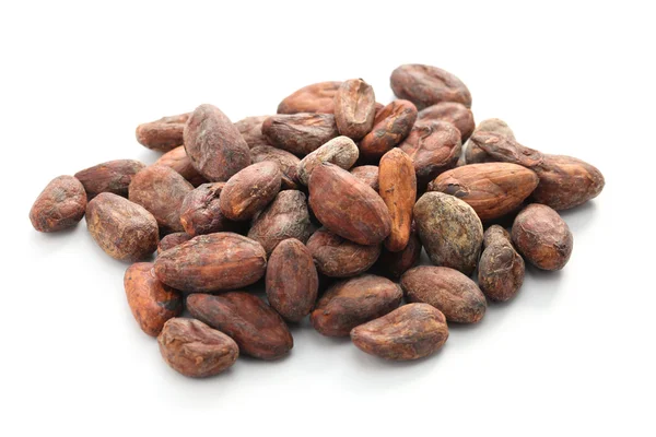 Neznehodnocené kakaové boby — Stock fotografie
