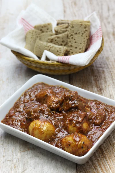 Doro wat e injera — Foto Stock