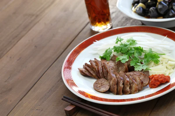 Salsicha de porco taiwanesa caseira — Fotografia de Stock