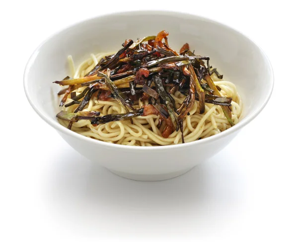 Scallion oil noodles, Shanghai food — Stock Photo, Image