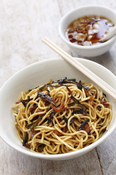 scallion oil noodles, Shanghai food