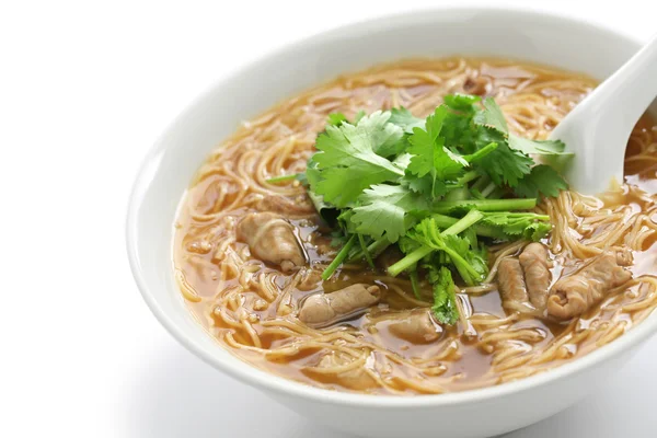 Taiwanesisches Schweinefleisch Dickdarmvermicelli — Stockfoto