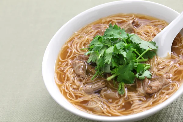 Taiwanese pork large intestine vermicelli — Stock Photo, Image