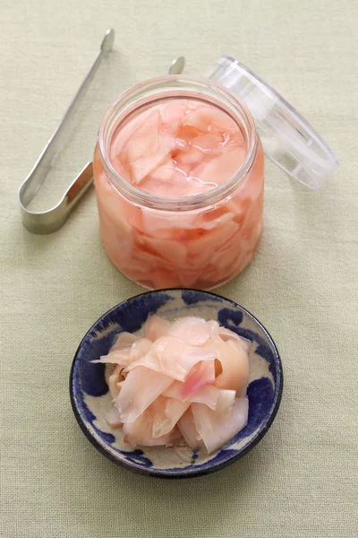 초밥 생강, 달콤한 절인 생강 — 스톡 사진