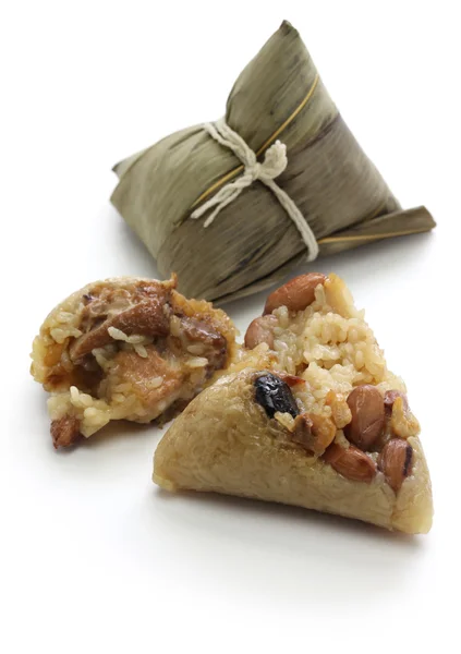 Zongzi, bolinho de arroz chinês — Fotografia de Stock