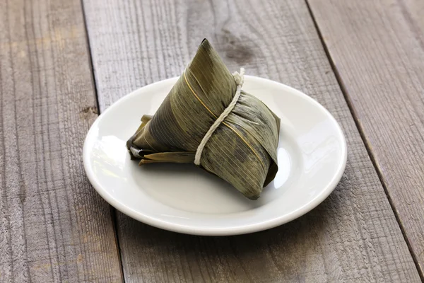 Zongzi, κινέζικο ρύζι είδος ζυμαρικών — Φωτογραφία Αρχείου