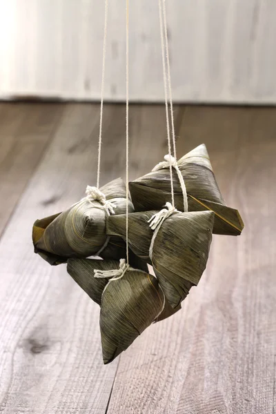 Zongzi, chinesische Reisknödel — Stockfoto