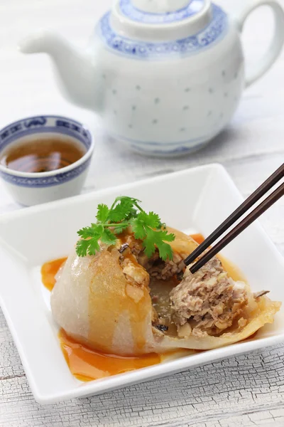 Ba wan,bawan,taiwanese mega dumpling — Stock Photo, Image