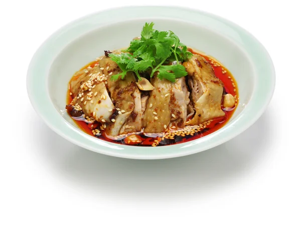 Speichelhuhn, leckeres Huhn, chinesische Sichuan-Küche — Stockfoto