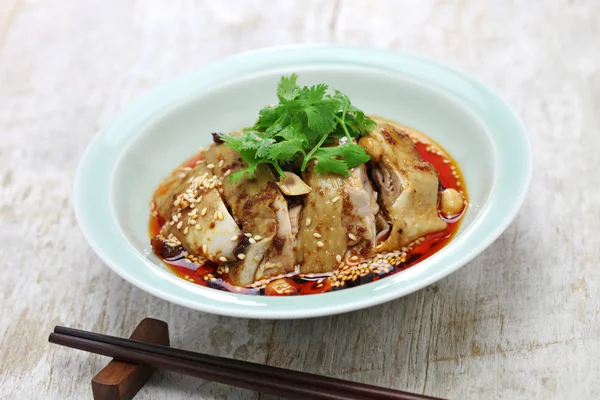 Saliva chicken, mouthwatering chicken, China Sichuan cuisine — Stock Photo, Image