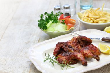 Portekizce piri piri baharatlı tavuk