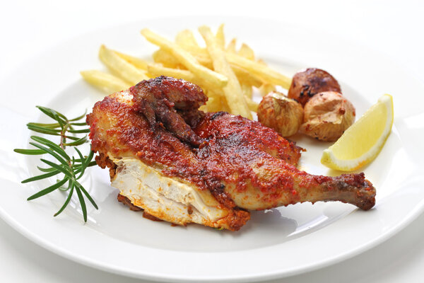 portuguese piri piri spicy chicken