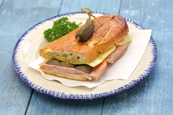 Кубинский сэндвич, кубинская смесь, кубинский сэндвич — стоковое фото